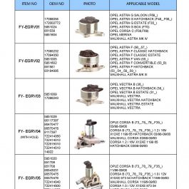 EGR VALVE SENSOR (EXHAUST GAS RECIRCULATION VALVE)