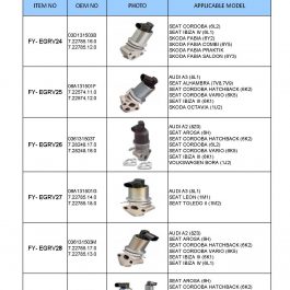 EGR VALVE SENSOR (EXHAUST GAS RECIRCULATION VALVE)