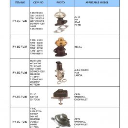 EGR VALVE SENSOR (EXHAUST GAS RECIRCULATION VALVE)