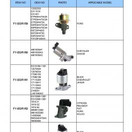 EGR VALVE SENSOR (EXHAUST GAS RECIRCULATION VALVE)