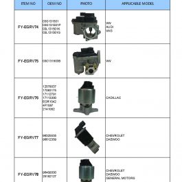 EGR VALVE SENSOR (EXHAUST GAS RECIRCULATION VALVE)