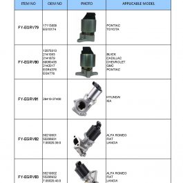 EGR VALVE SENSOR (EXHAUST GAS RECIRCULATION VALVE)