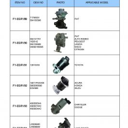 EGR VALVE SENSOR (EXHAUST GAS RECIRCULATION VALVE)