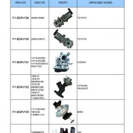 EGR VALVE SENSOR (EXHAUST GAS RECIRCULATION VALVE)