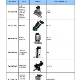 EGR VALVE SENSOR (EXHAUST GAS RECIRCULATION VALVE)