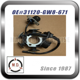 STATOR PLATE for Honda 31120-GW8-671