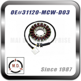 STATOR PLATE for Honda 31120-MCW-D03