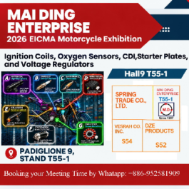 Meet M.D. at EICMA 2026 | Milan, 3-8 Nov | Hall 9, Booth T55-1
